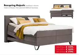 Woonsquare Boxspring Majestic aanbieding