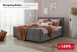 Woonsquare Boxspring Dubai aanbieding