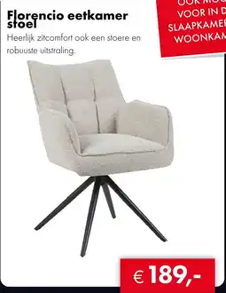 Woonsquare Florencio eetkamer stoel aanbieding