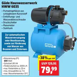 Thomas Philipps Güde Hauswasserwerk HWW 6035 aanbieding