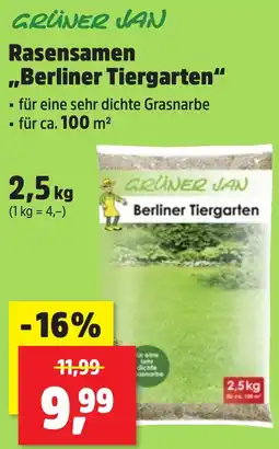 Thomas Philipps Rasensamen Berliner Tiergarten aanbieding