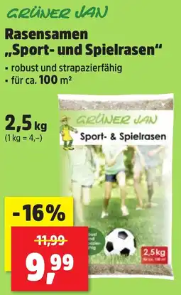 Thomas Philipps Rasensamen Sport und Spielrasen aanbieding