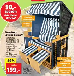 Thomas Philipps Strandkorb Ostsee Deluxe aanbieding