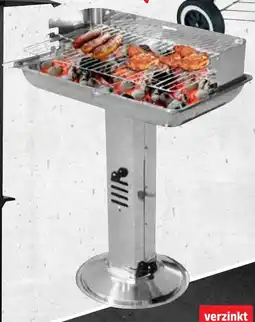 Thomas Philipps Edelstahl- Säulengrill Texas aanbieding