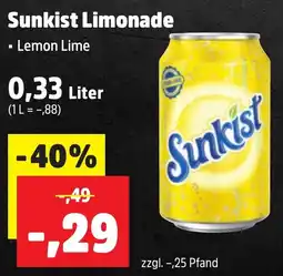 Thomas Philipps Sunkist Limonade aanbieding