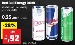 Thomas Philipps Red Bull Energy Drink aanbieding