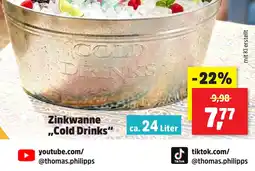 Thomas Philipps Zinkwanne Cold Drinks aanbieding