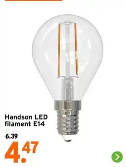 GAMMA Handson LED filament aanbieding