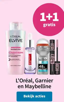 Plein.nl L'Oréal, Garnier en Maybelline aanbieding