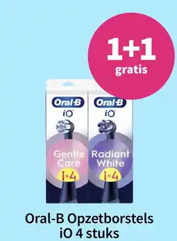 Plein.nl Oral-B Opzetborstels iO 4 stuks aanbieding