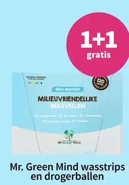 Plein.nl Mr. Green Mind wasstrips en drogerballen aanbieding