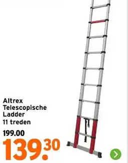 GAMMA Altrex Telescopische Ladder aanbieding