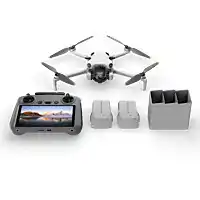 Bol.com DJI Mini 4 Pro - Drone - Fly More Combo - Met RC331 Smart Controller aanbieding