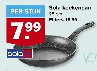 Hoogvliet Sola koekenpan aanbieding