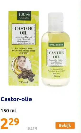 Action Castor-olie aanbieding