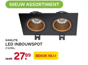 Praxis Xanlite Led Inbouwspot aanbieding