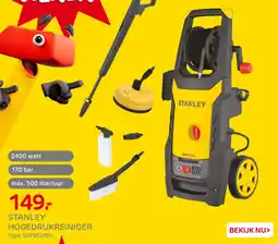 Praxis Stanley Hogedrukreiniger aanbieding