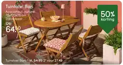 Leen Bakker Bekijk Tuintafel Bari [link] aanbieding