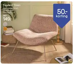 Leen Bakker Bekijk Fauteuil Daan [link] aanbieding