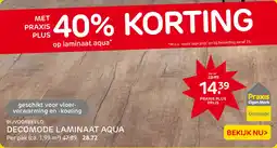 Praxis Decomode Laminaat Aqua aanbieding