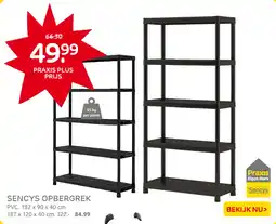 Praxis Sencys Opbergrek aanbieding
