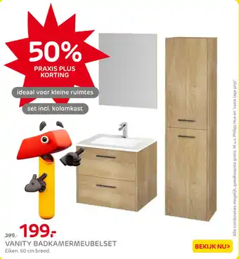 Praxis Vanity Badkamermeubelset aanbieding