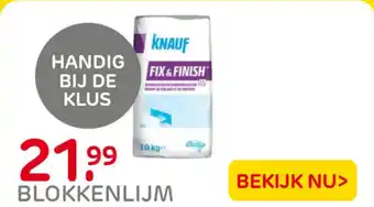 Praxis Blokkenlijm aanbieding