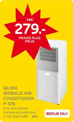 Praxis Qlima Mobiele Air Conditioner aanbieding