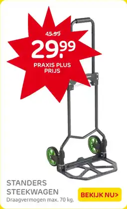 Praxis Standers Steekwagen aanbieding