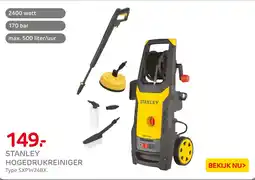 Praxis Stanley Hogedrukreiniger aanbieding