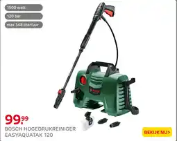Praxis Bosch Hogedrukreiniger Easyaquatak 120 aanbieding