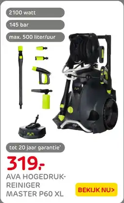 Praxis Ava Hogedrukreiniger Master P60 XL aanbieding