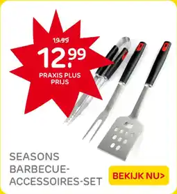 Praxis Seasons Barbecue Accessoires set aanbieding