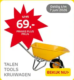 Praxis Talen Kruiwagen Kruiwagen aanbieding