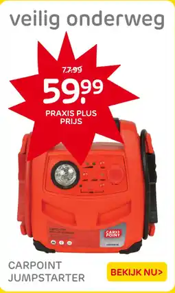 Praxis Carpoint Jumpstarter aanbieding