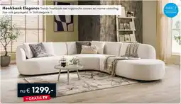 Woonsquare Hoekbank Elegance aanbieding