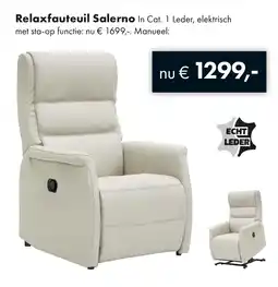 Woonsquare Relaxfauteuil Salerno aanbieding