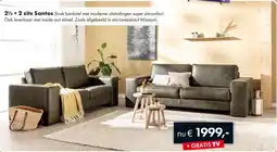 Woonsquare 2 ½ + 2 zits Santos aanbieding