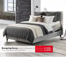 Woonsquare Boxspring Savoy aanbieding