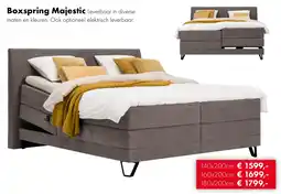 Woonsquare Boxspring Majestic aanbieding