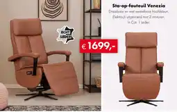 Woonsquare Sta-op-fauteuil Venezia aanbieding