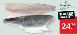 Sligro Zeebaarsfilet aanbieding