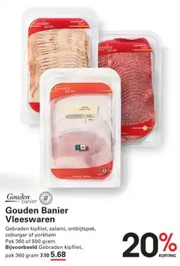 Sligro Gouden Banier Vleeswaren aanbieding