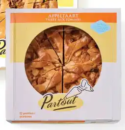 Sligro Partout Appeltaarten Roomboter aanbieding