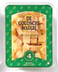 Sligro De Goudsche Waegh Kaasblokjes Jong aanbieding