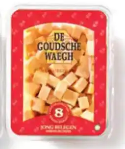 Sligro De Goudsche Waegh Kaasblokjes Jong Belegen aanbieding