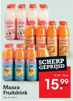 Sligro Maaza Fruitdrink aanbieding