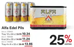 Sligro Alfa Edel Pils aanbieding