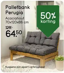 Leen Bakker Bekijk palletbank Perugia[link] aanbieding