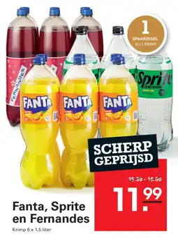 Sligro Fanta, Sprite en Fernandes aanbieding